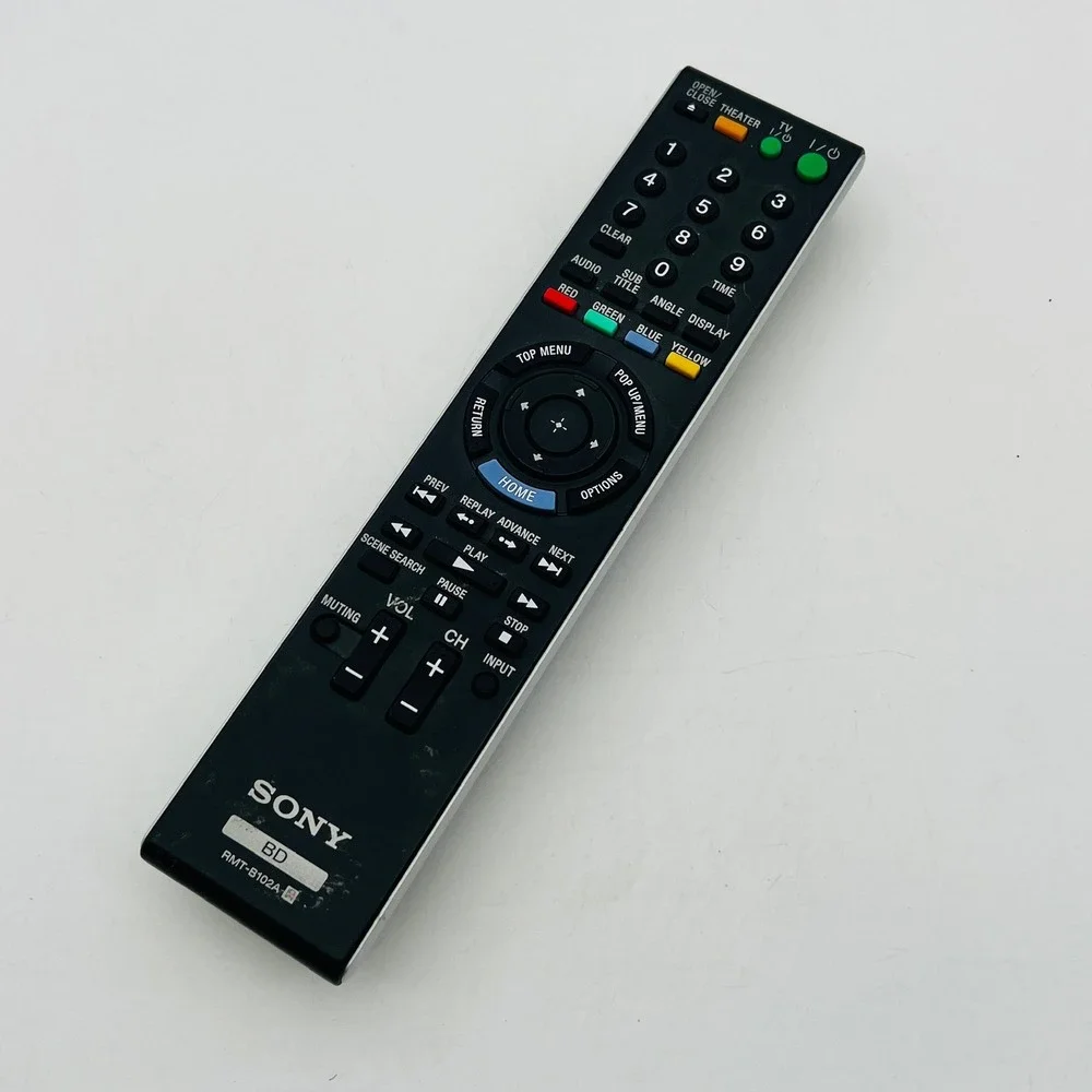Sony RMT-B102A Blu-ray Disc Player Remote Control Black OEM Replacement